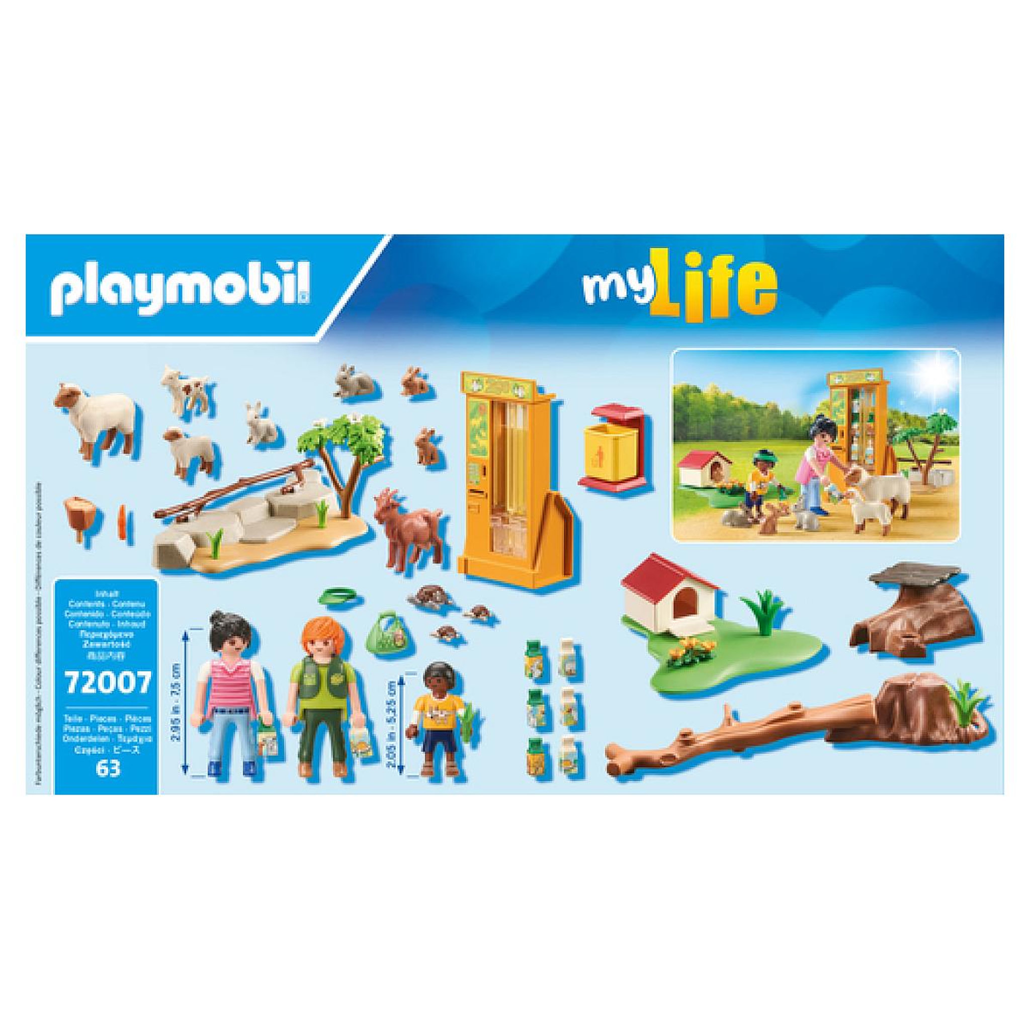 Voir la diapositive 3 : PLAYMOBIL 72007 Découverte des animaux à la ferme