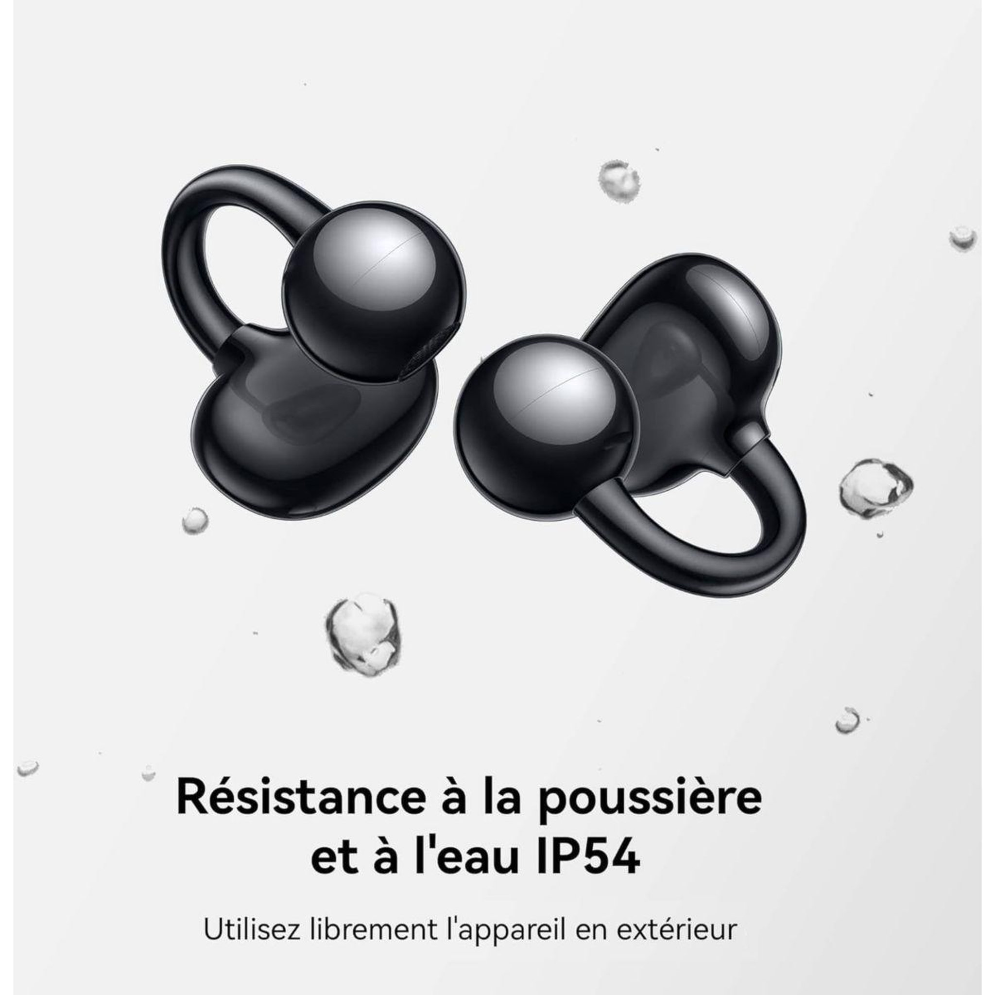 Voir la diapositive 4 : HUAWEI Ecouteurs FreeClip Violet