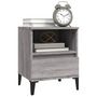 Voir la diapositive 4 : VIDAXL Tables de chevet 2 pcs Sonoma gris 40x35x50 cm