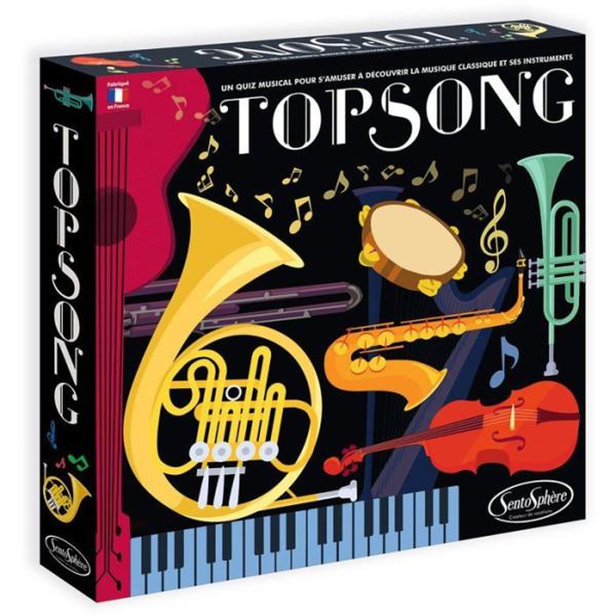 Sentosphere Eveil sensoriel - SENTOSPHERE - Topsong - Reconnaître les grands airs de musique classique - 46 instruments de musique - Des 8
