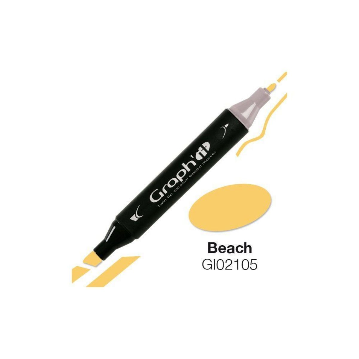 Graph it Marqueur Graph'It à double pointe - Plage
