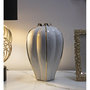 Voir la diapositive 5 : Paris Prix Vase Design en Céramique  Potter  40cm Blanc