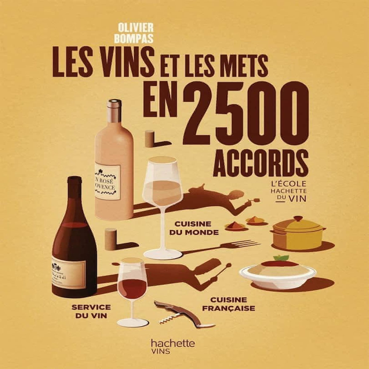 LE VIN ET LES METS EN 2500 ACCORDS, Bompas Olivier