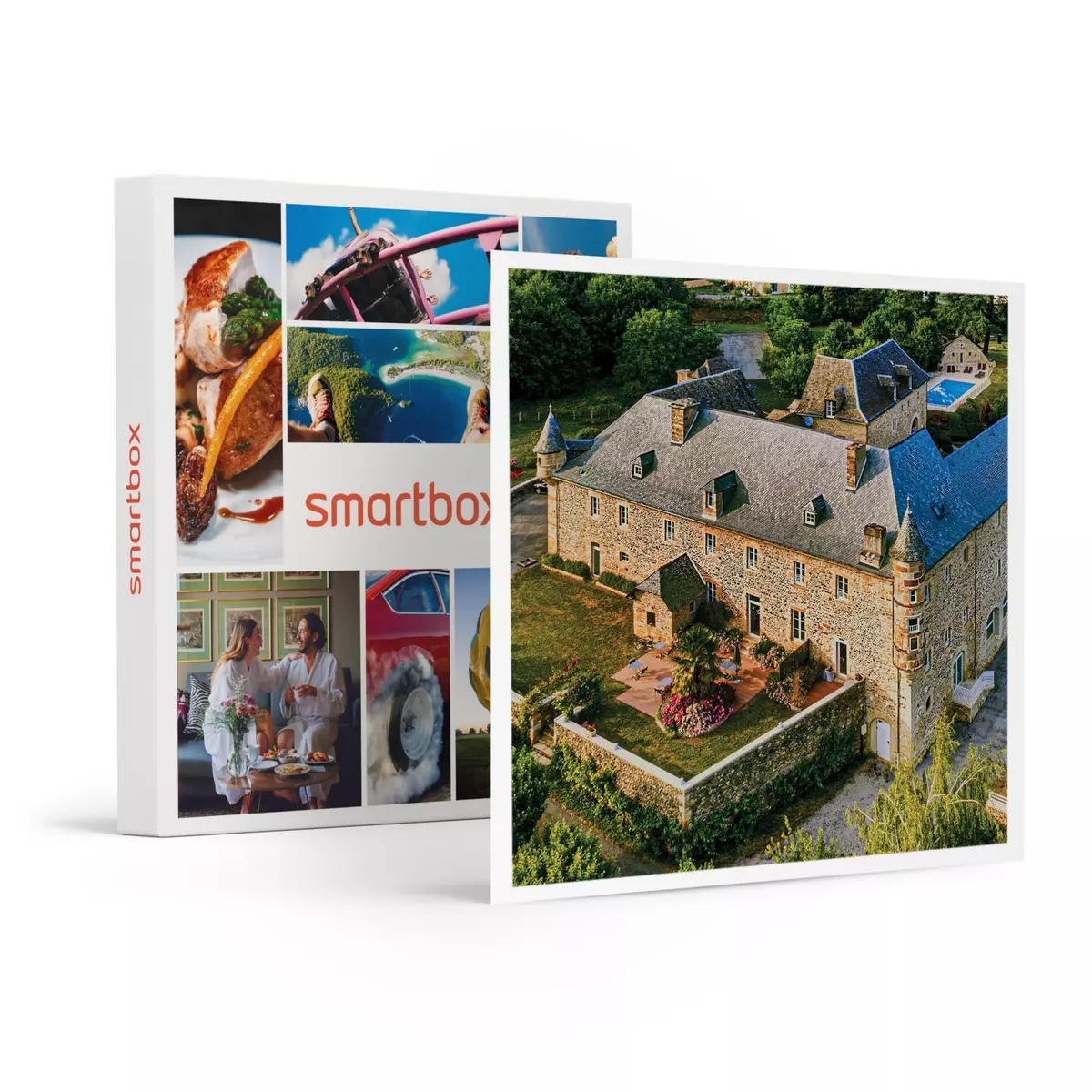 Smartbox Séjour romantique de 2 jours en suite au Château de la Falque - Coffret Cadeau Séjour