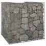 Voir la diapositive 1 : VIDAXL Mur en gabion pour poubelle Acier galvanise 110x100x110 cm