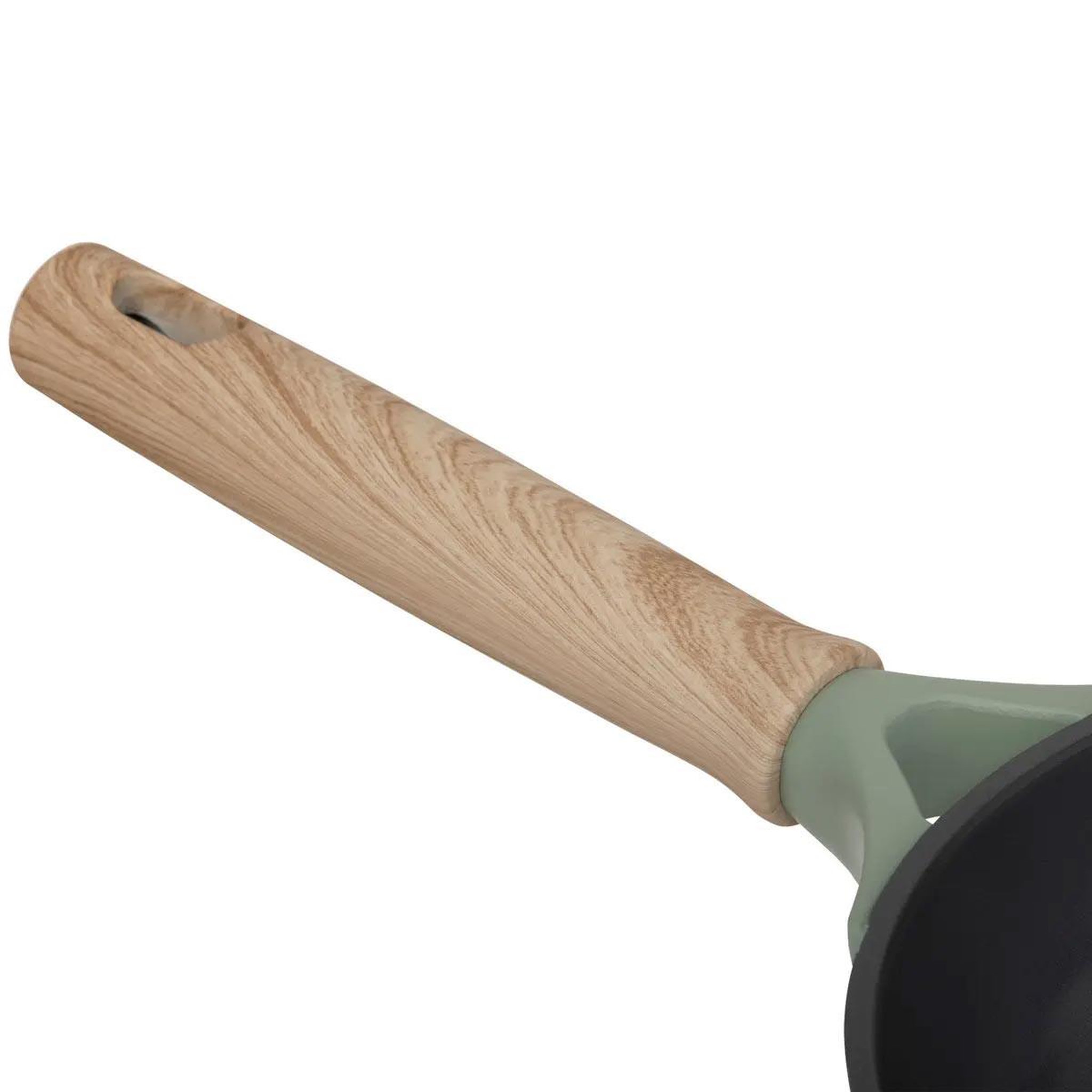 Voir la diapositive 2 : FIVE Casserole en fonte d'aluminium  horizon  18cm vert