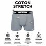 Voir la diapositive 2 : FREEGUN Lot de 3 Boxers coton garçon Never Stop