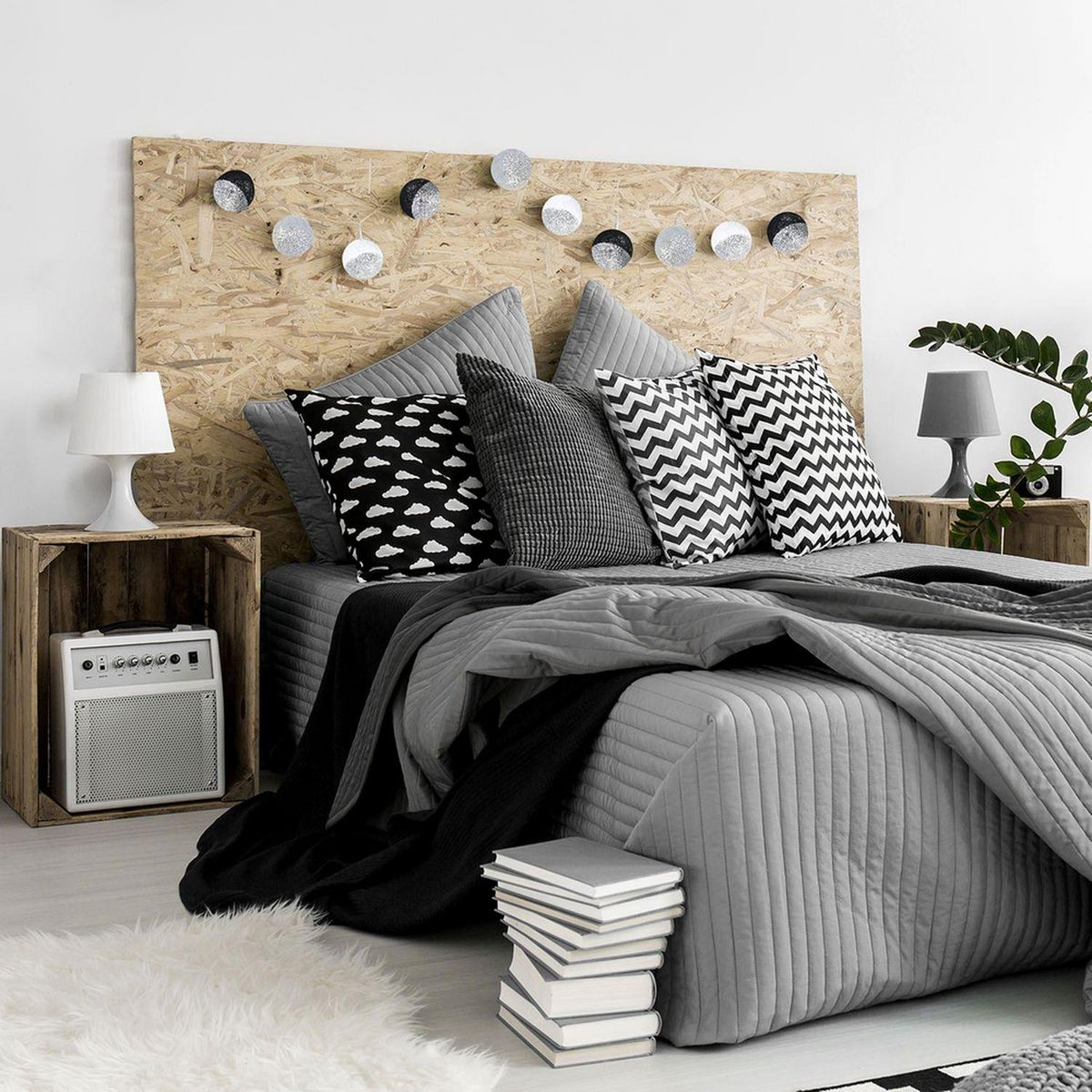 The Home Deco Factory Guirlande lumineuse 10 LED Boule Céleste