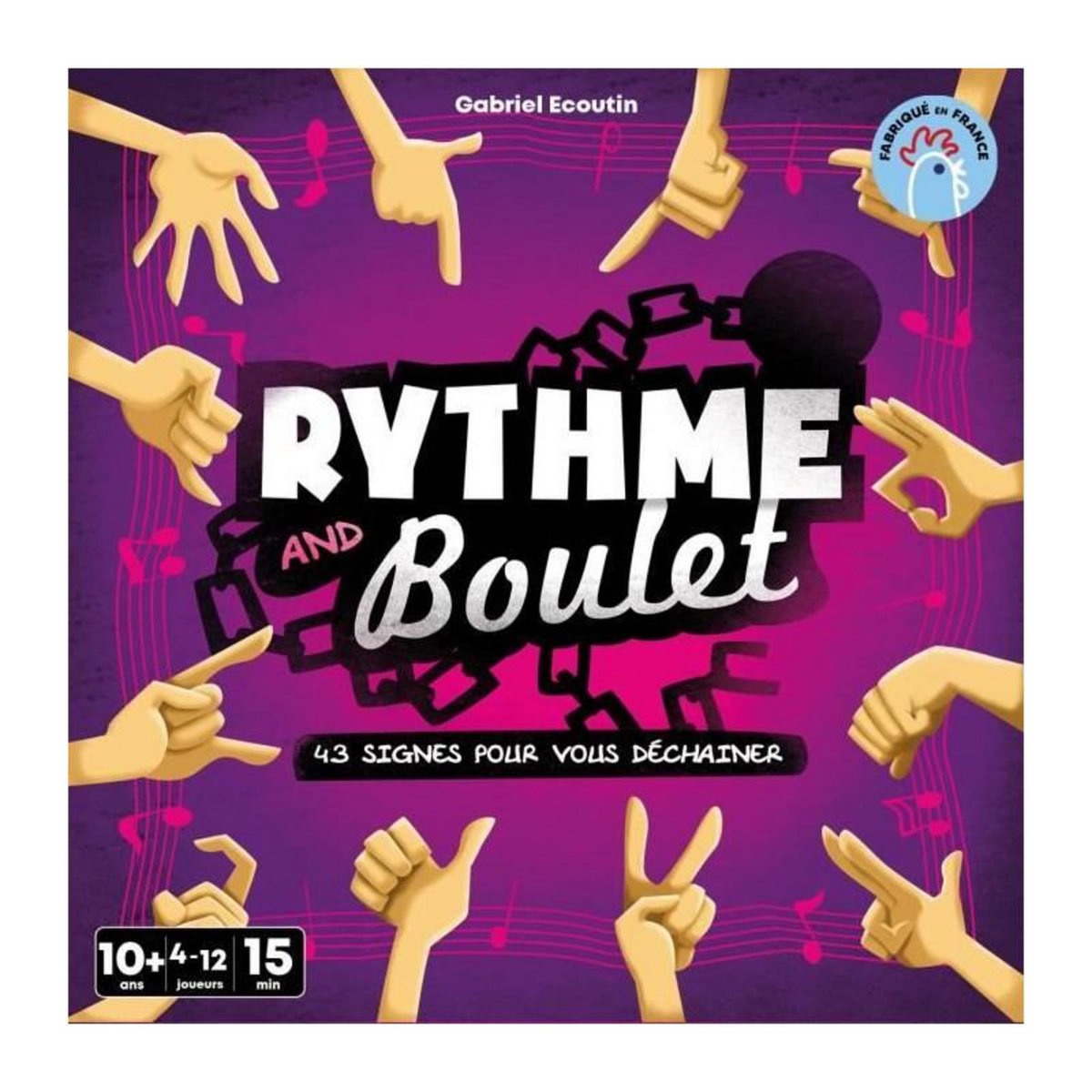 Asmodee Rythme and Boulet - Asmodee - Sens du rythme, observation et ruse seront vos atouts - Des 8 ans