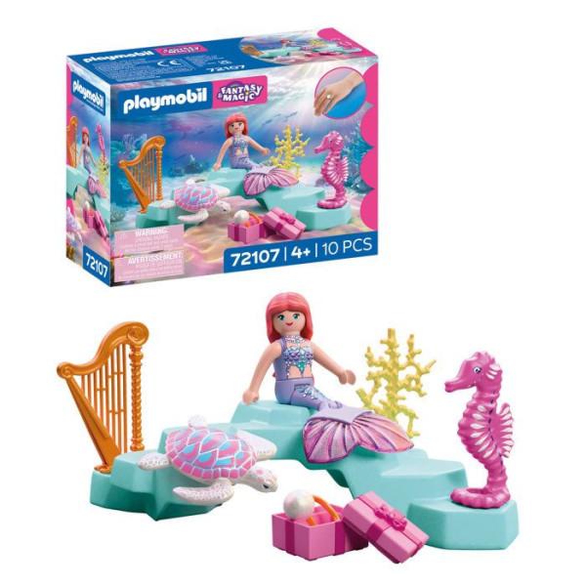 Voir la diapositive 6 : PLAYMOBIL Sirène avec un cadeau