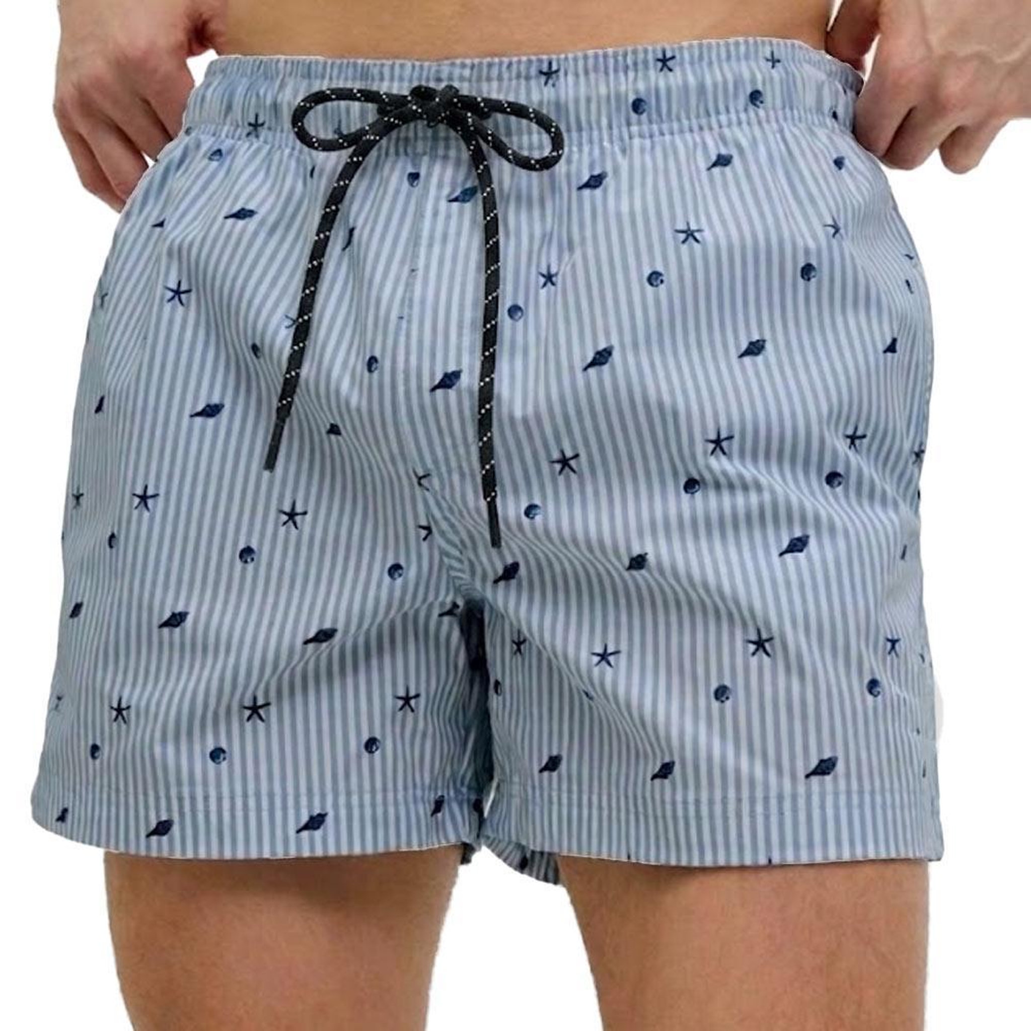 Voir la diapositive 2 : Jack & Jones Short de bain bleu homme jack & jones haruban