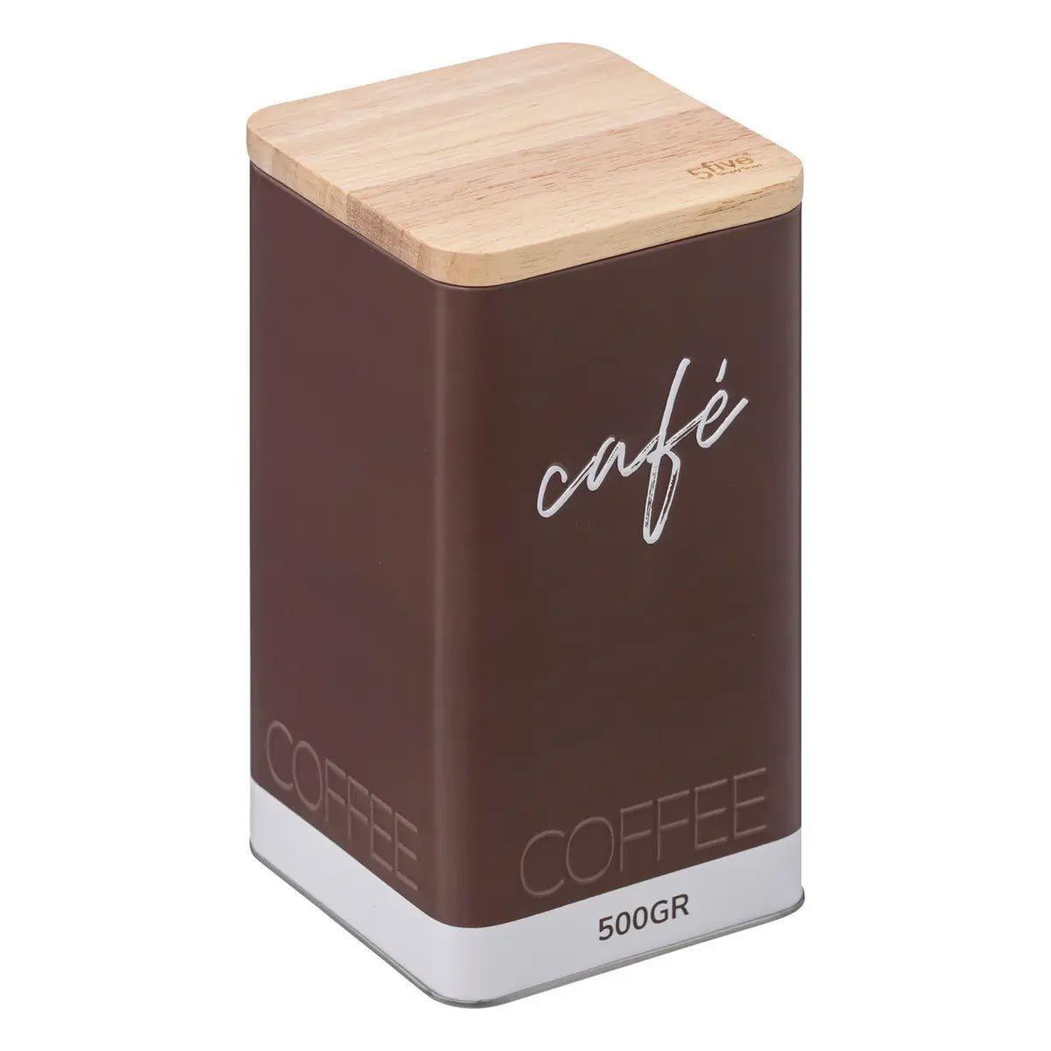 FIVE Boîte à café  color edition  19cm marron