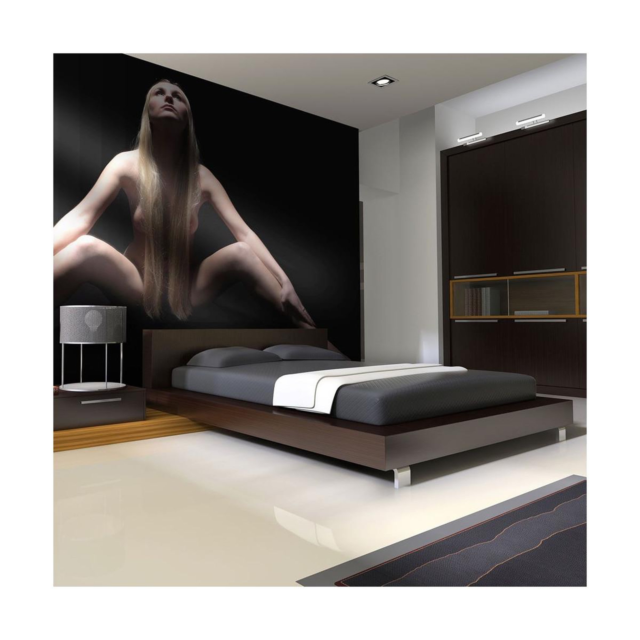 Voir la diapositive 1 : Paris Prix Papier peint  nu artistique symétrie