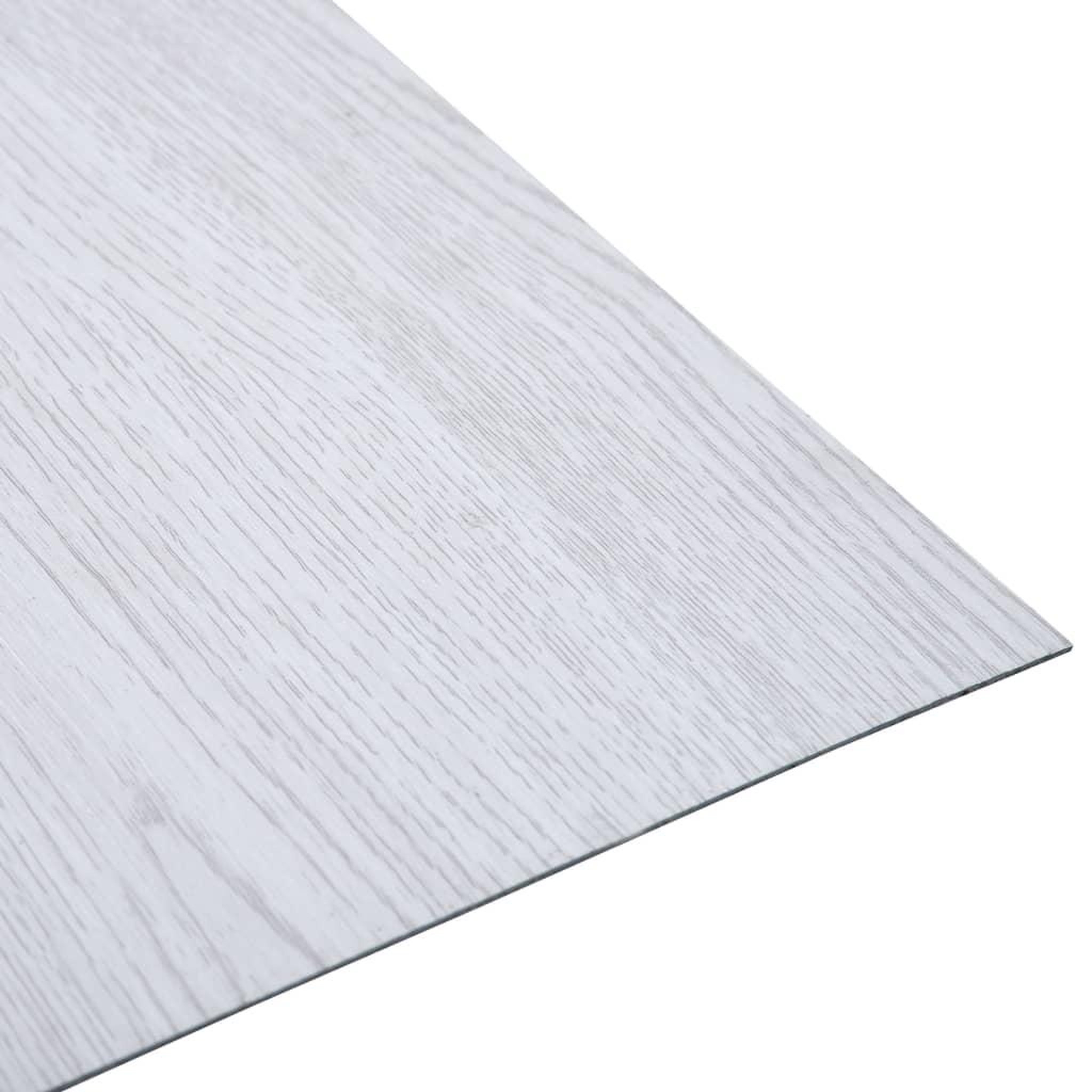 Voir la diapositive 4 : VIDAXL Dalles de plancher autoadhesives 20 pcs PVC 1,86 m^2 blanc