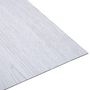 Voir la diapositive 4 : VIDAXL Dalles de plancher autoadhesives 20 pcs PVC 1,86 m^2 blanc