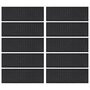 Voir la diapositive 3 : VIDAXL Marches d'escalier 10 pcs 25x75 cm caoutchouc