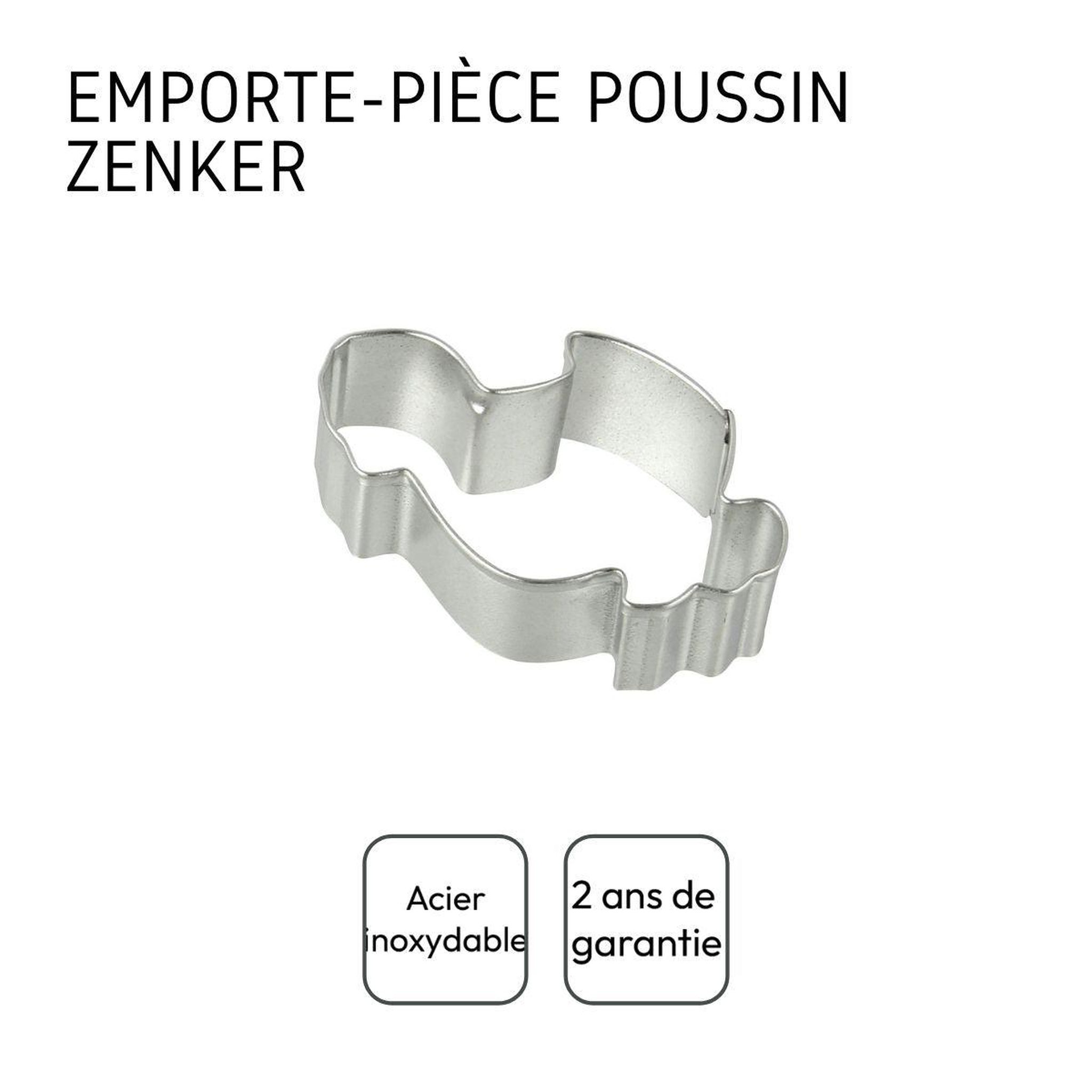 Voir la diapositive 4 : ZENKER Emporte-pièce de pâques en forme de poussin zenker pâques