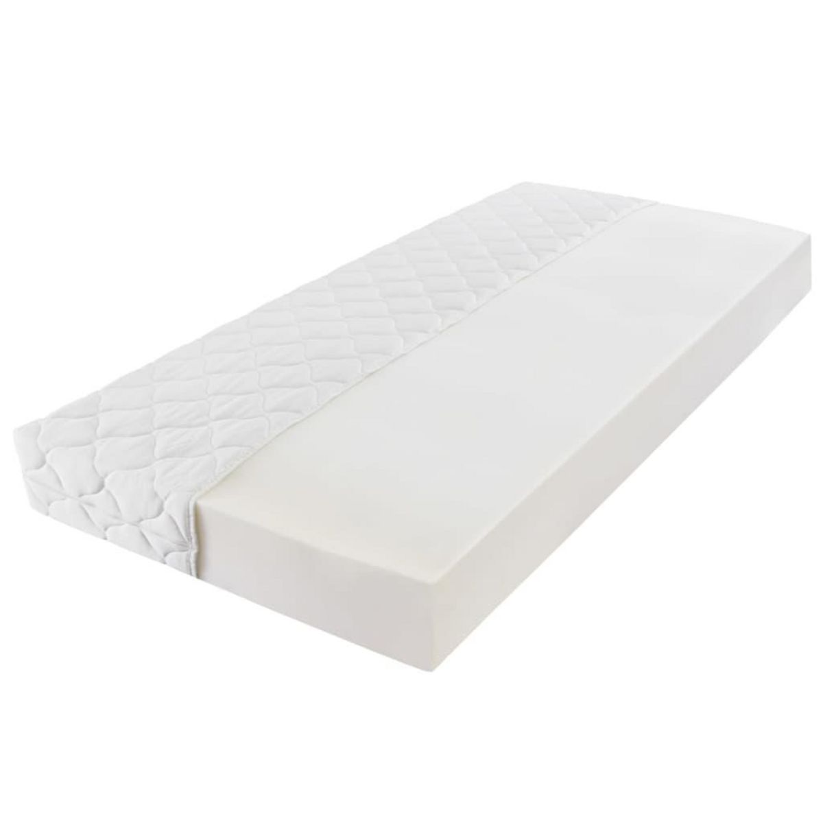 VIDAXL Matelas avec housse lavable 200 x 160 x 17 cm H3