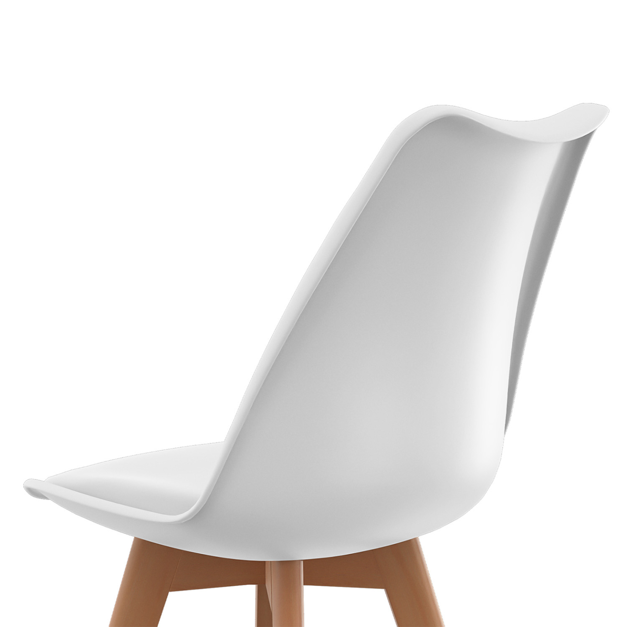 Voir la diapositive 6 : ID MARKET Lot de 6 chaises scandinaves sara mix color pastel jaune, blanc, gris clair x2, vert mentholé x2