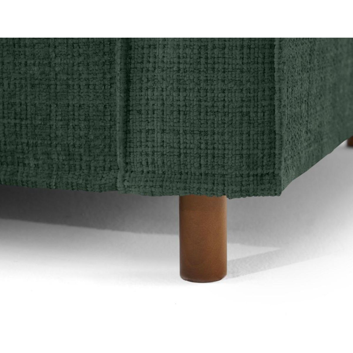 LISA DESIGN Jake - canapé déhoussable d'angle gauche 5 places en velours texturé