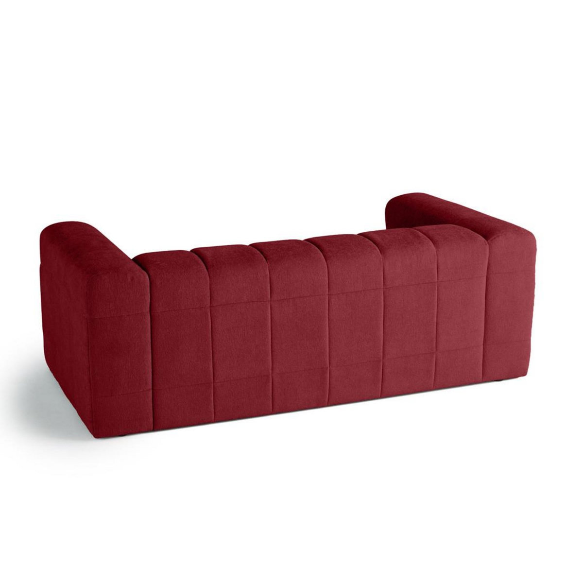 LISA DESIGN Suzano - canapé 3 places - en tissu texturé