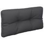 Voir la diapositive 5 : VIDAXL Coussins de palette lot de 2 noir tissu
