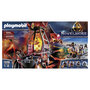 Voir la diapositive 2 : PLAYMOBIL 70390 - Novelmore - Mine de lave des Burnham Raiders