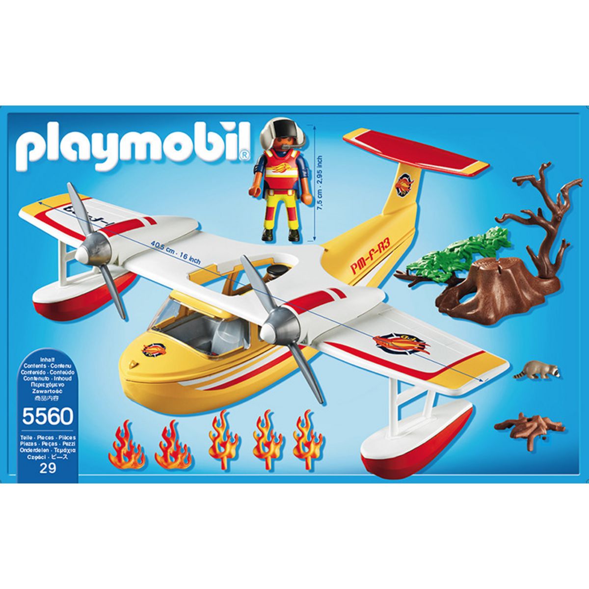 PLAYMOBIL 5560 - Hydravion de sauvetage