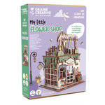 Graine créative Vitrine bois 3D - Flower shop