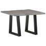 Voir la diapositive 1 : VIDAXL Table basse avec bord naturel 60x60x40 cm Bois d'acacia massif