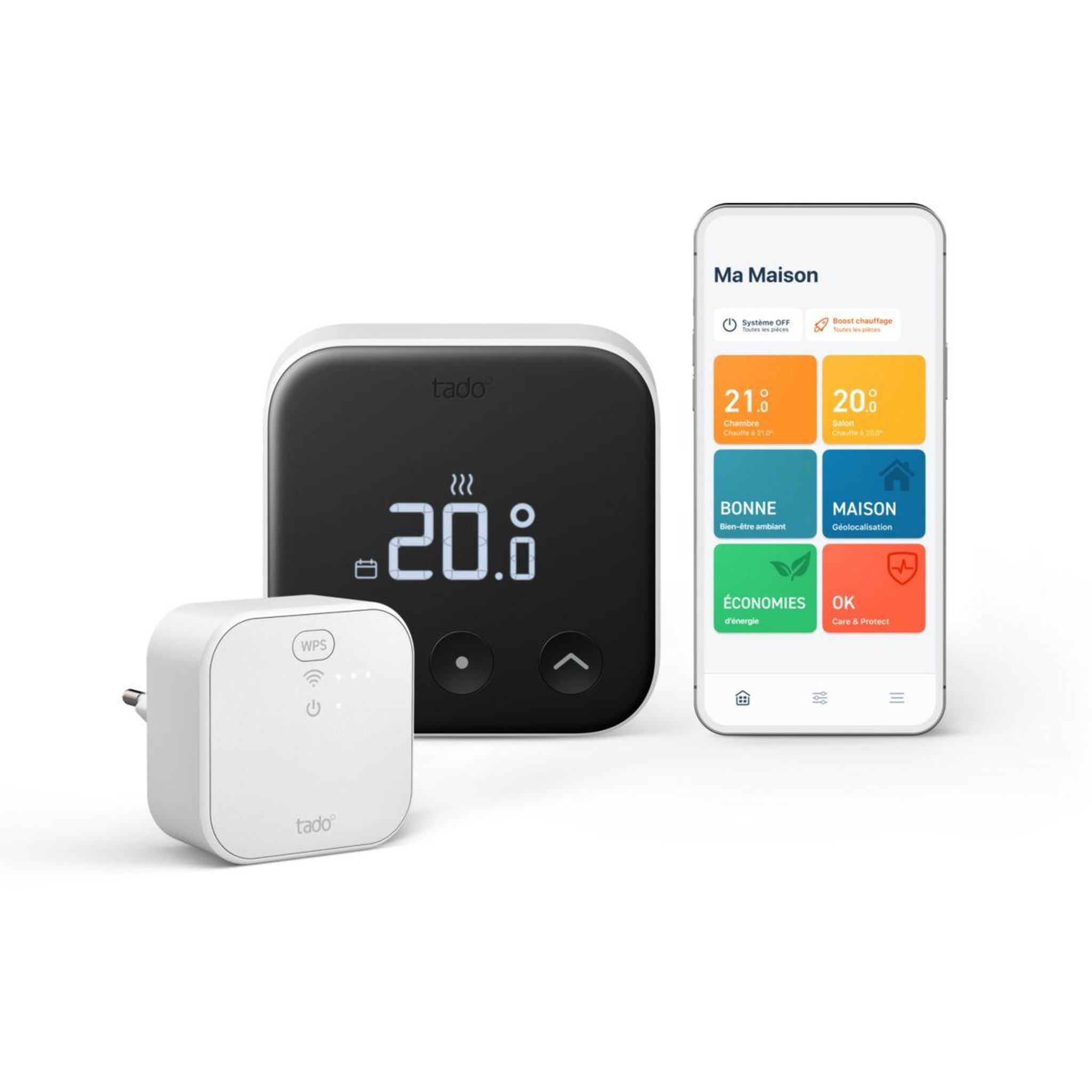 Tado Thermostat connecté Kit de démarrage X filaire