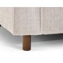 Voir la diapositive 2 : LISA DESIGN Jake - canapé déhoussable d'angle droit 5 places en velours texturé