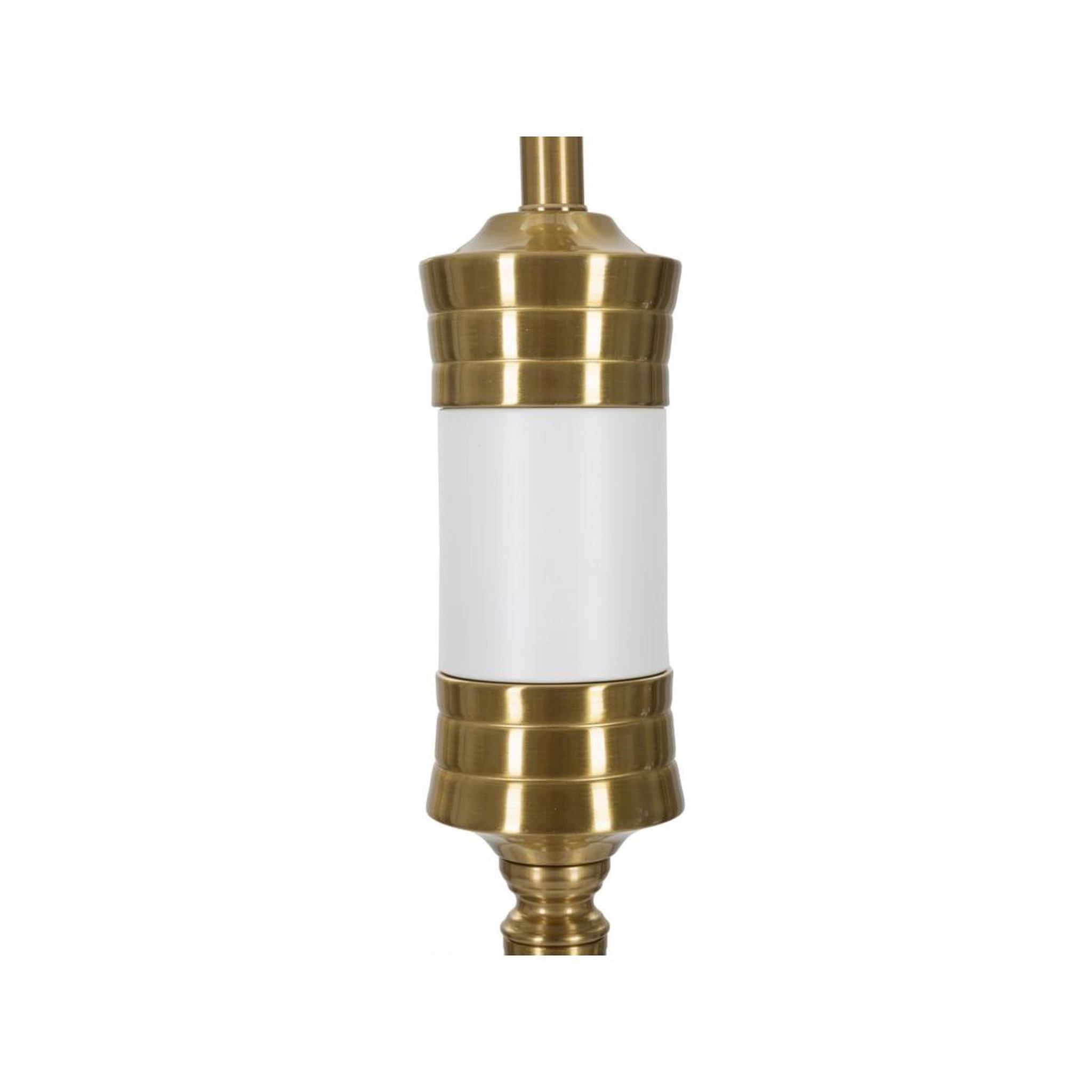 Voir la diapositive 2 : Paris Prix Lampadaire en métal  whity  160cm blanc & or