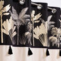 Voir la diapositive 2 : Paris Prix Rideau à Œillets  Karaba  140x240cm Naturel & Noir