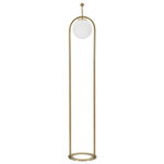 Paris Prix Lampadaire Design Arc  Luci  168cm Blanc & Or