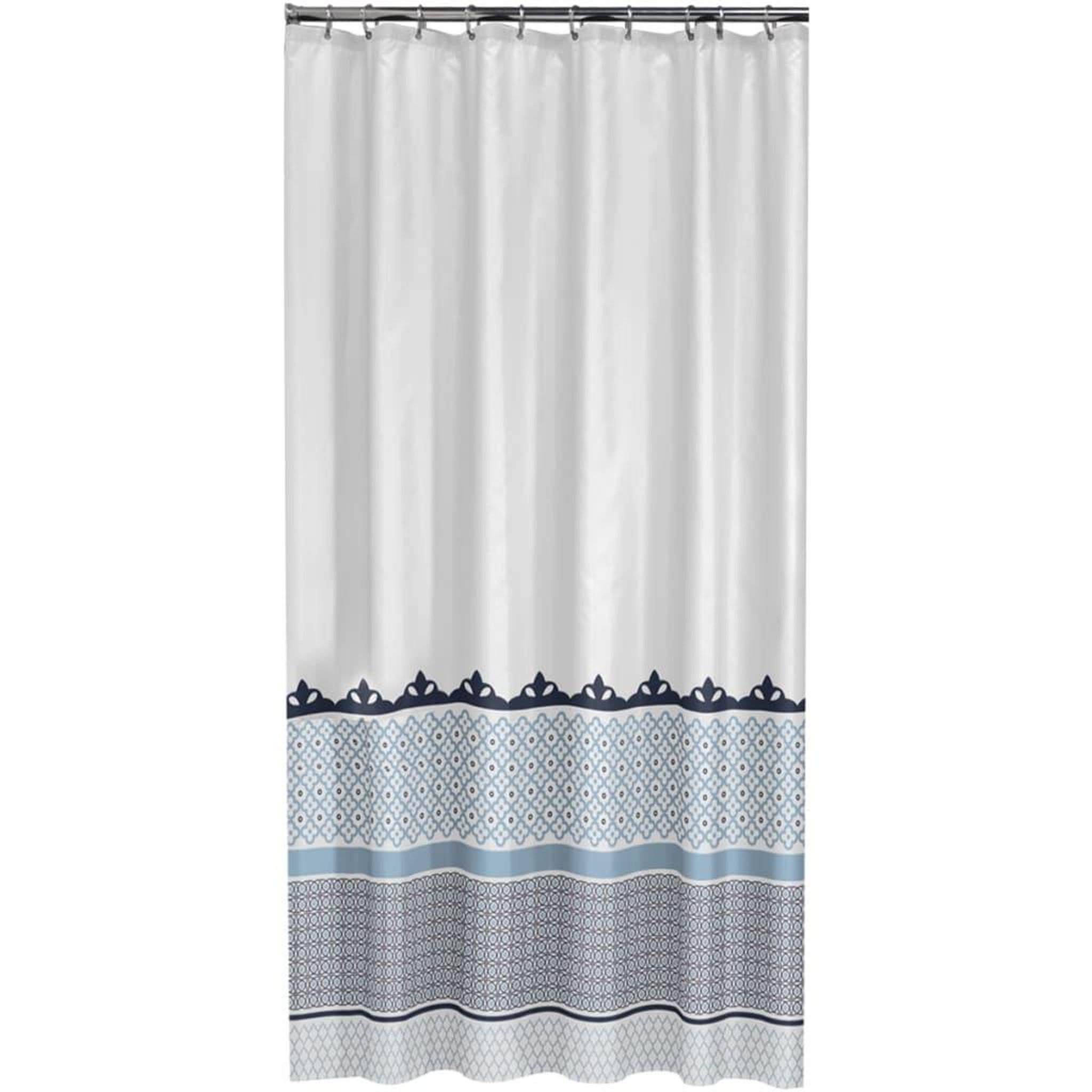 Voir la diapositive 2 : SEALSKIN Sealskin Rideau de douche Marrakech 180 cm Bleu