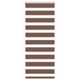 Voir la diapositive 1 : VIDAXL Store zebre marron 55x100 cm largeur du tissu 50,9 cm polyester