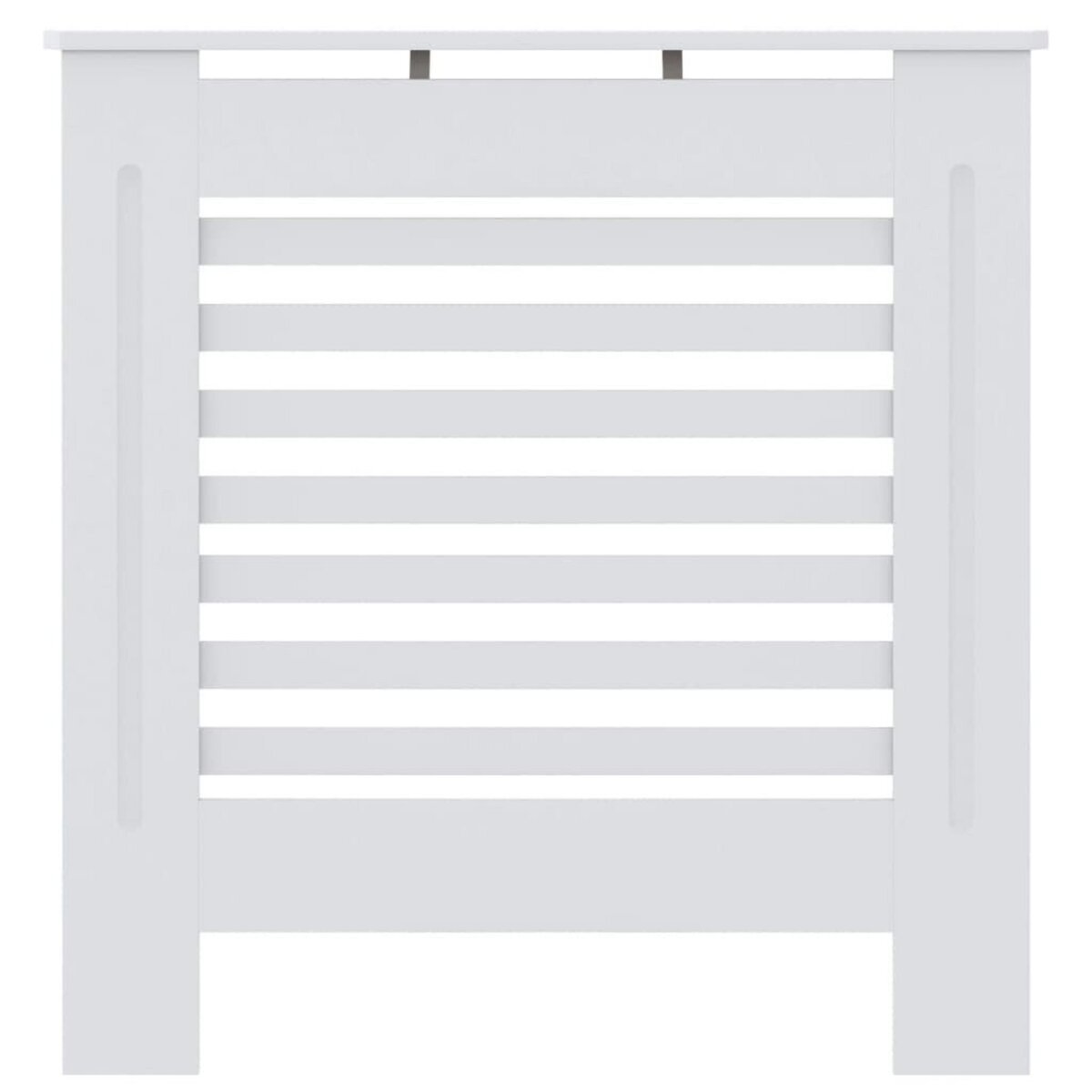 VIDAXL Cache-radiateur MDF Blanc 78 cm