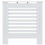 Voir la diapositive 3 : VIDAXL Cache-radiateur MDF Blanc 78 cm