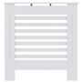 Voir la diapositive 3 : VIDAXL Cache-radiateur MDF Blanc 78 cm