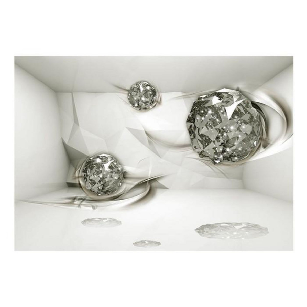 Paris Prix Papier Peint  White Topazes