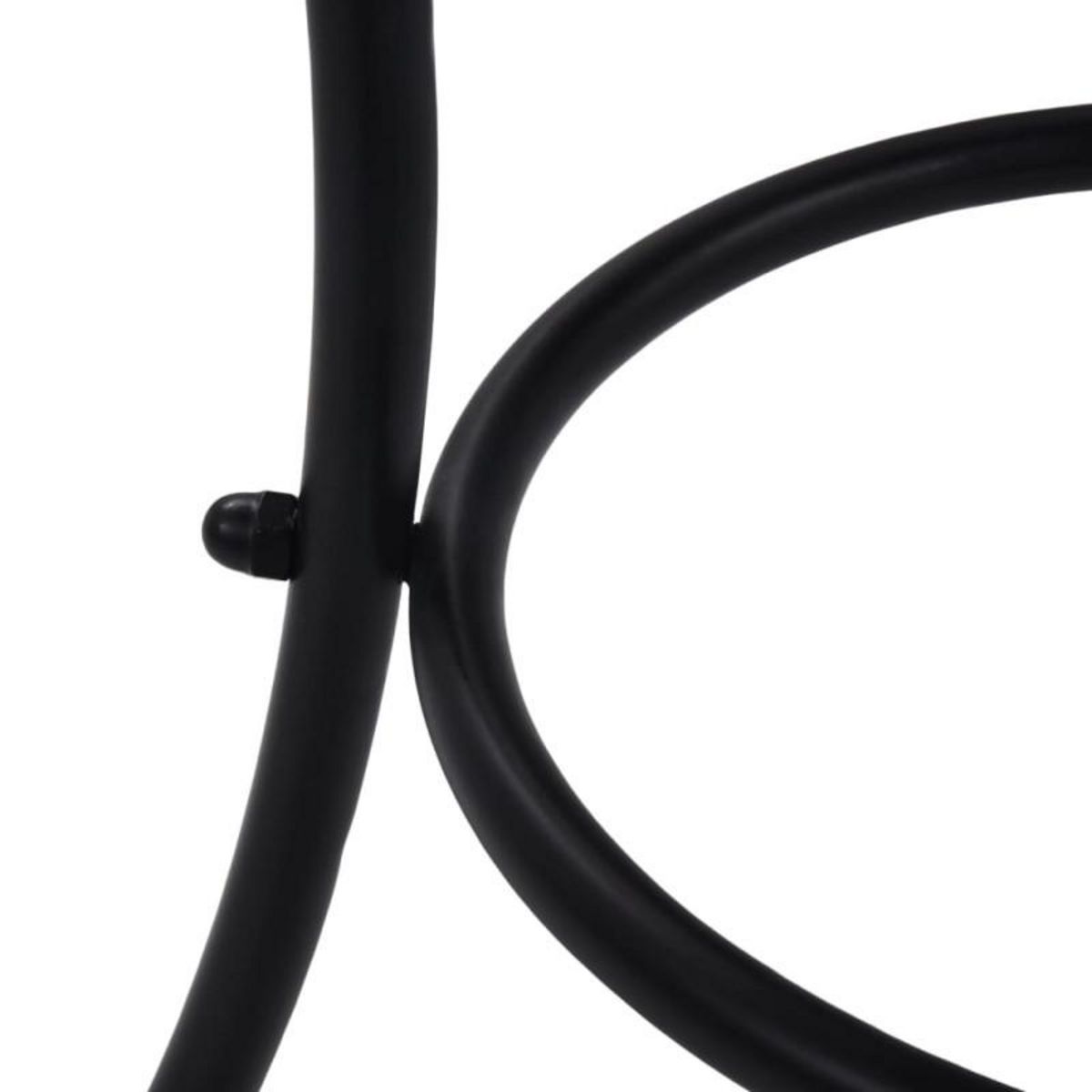 VIDAXL Table de bistro mosaïque Terre cuite 60 cm Céramique