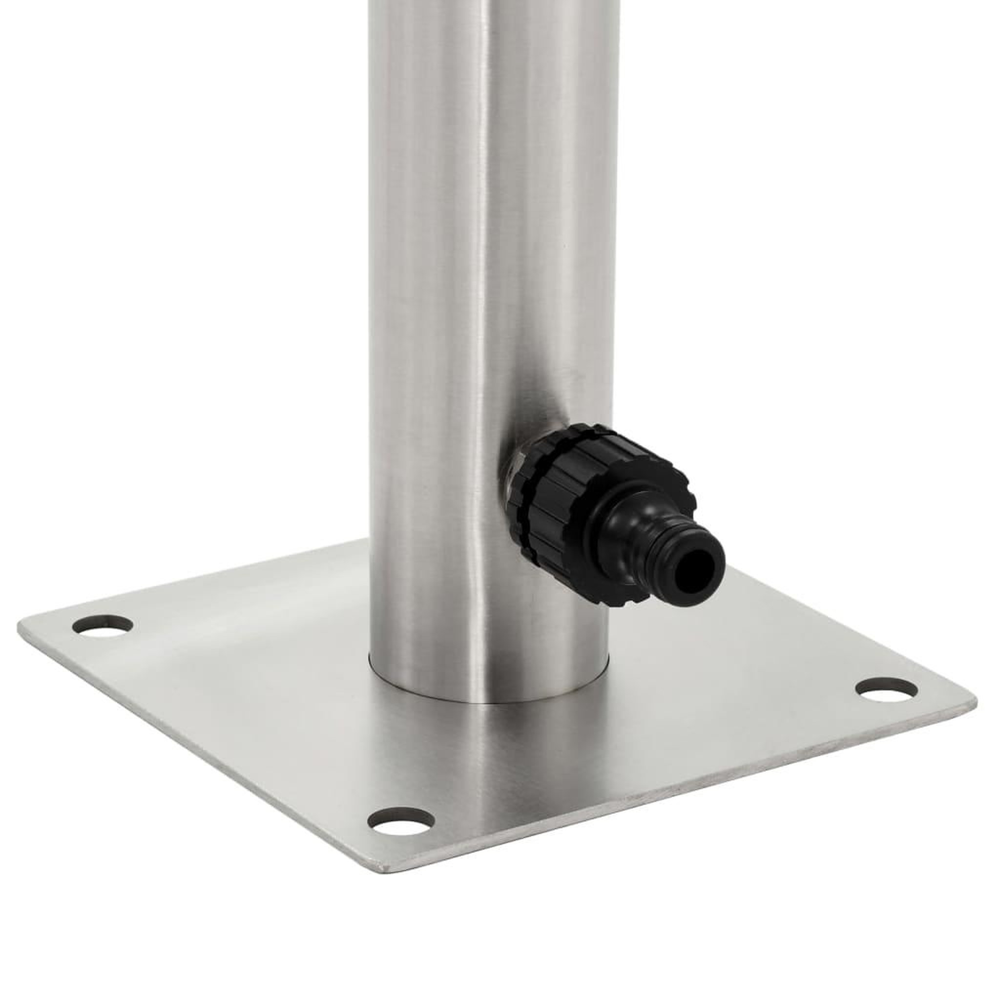 Voir la diapositive 5 : VIDAXL Colonne a eau de jardin ronde Acier inoxydable 65 cm