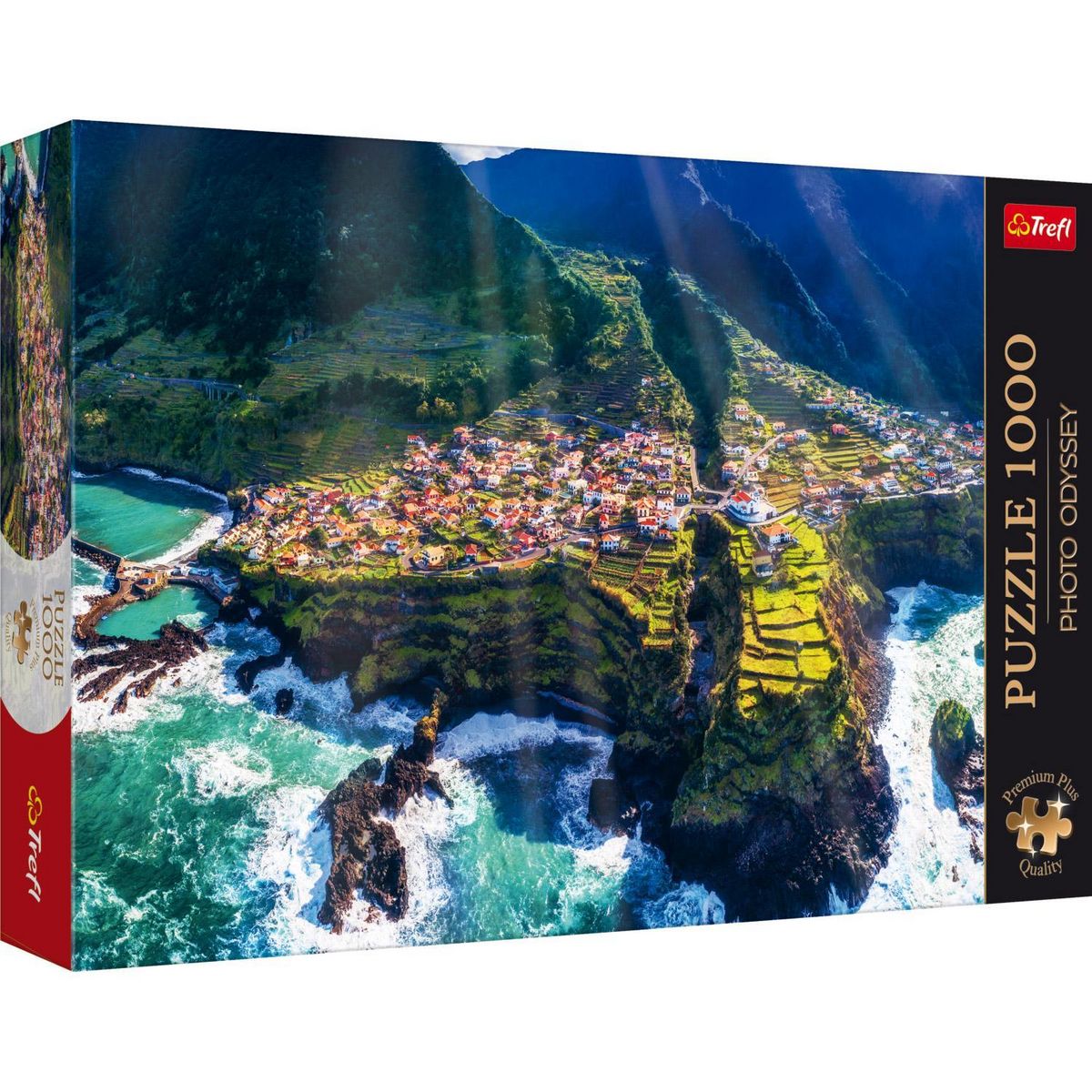 Trefl Puzzle 1000 pièces : Photo Odyssée : Île de Madère, Portugal