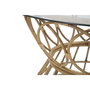 Voir la diapositive 4 : Paris Prix Table Basse en Verre  Panama  75cm Naturel