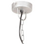 Voir la diapositive 4 : VIDAXL Lampe suspendue industrielle vintage 25 W Argente Rond 31cm E27