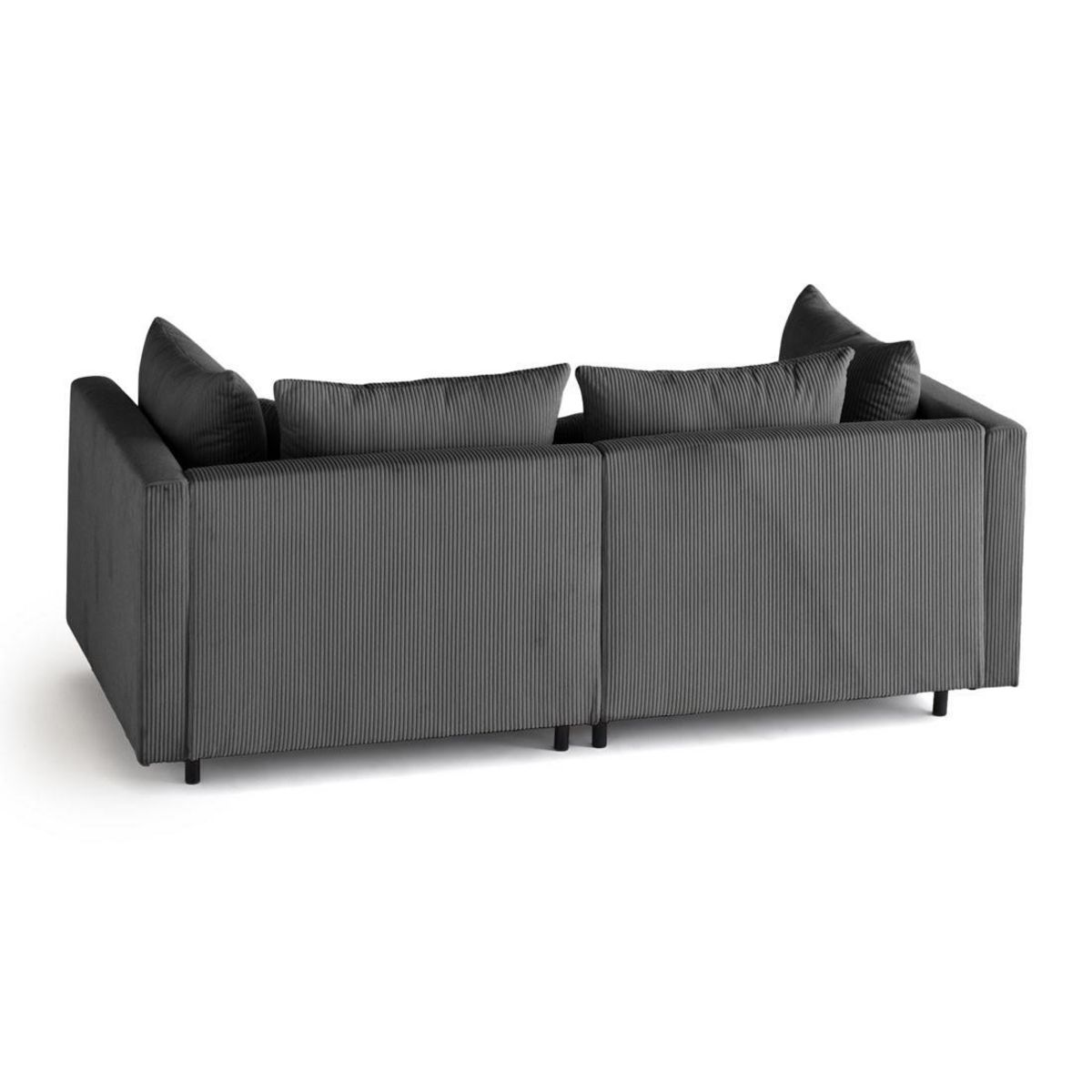 LISA DESIGN Edinburg - canapé modulable 2 places - en velours côtelé