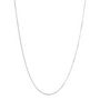 Voir la diapositive 4 : L'ATELIER D'AZUR Collier - Pendentif Or Blanc Anneaux Enlacés Sertis de Zirconiums - Chaine Argentée - Femme