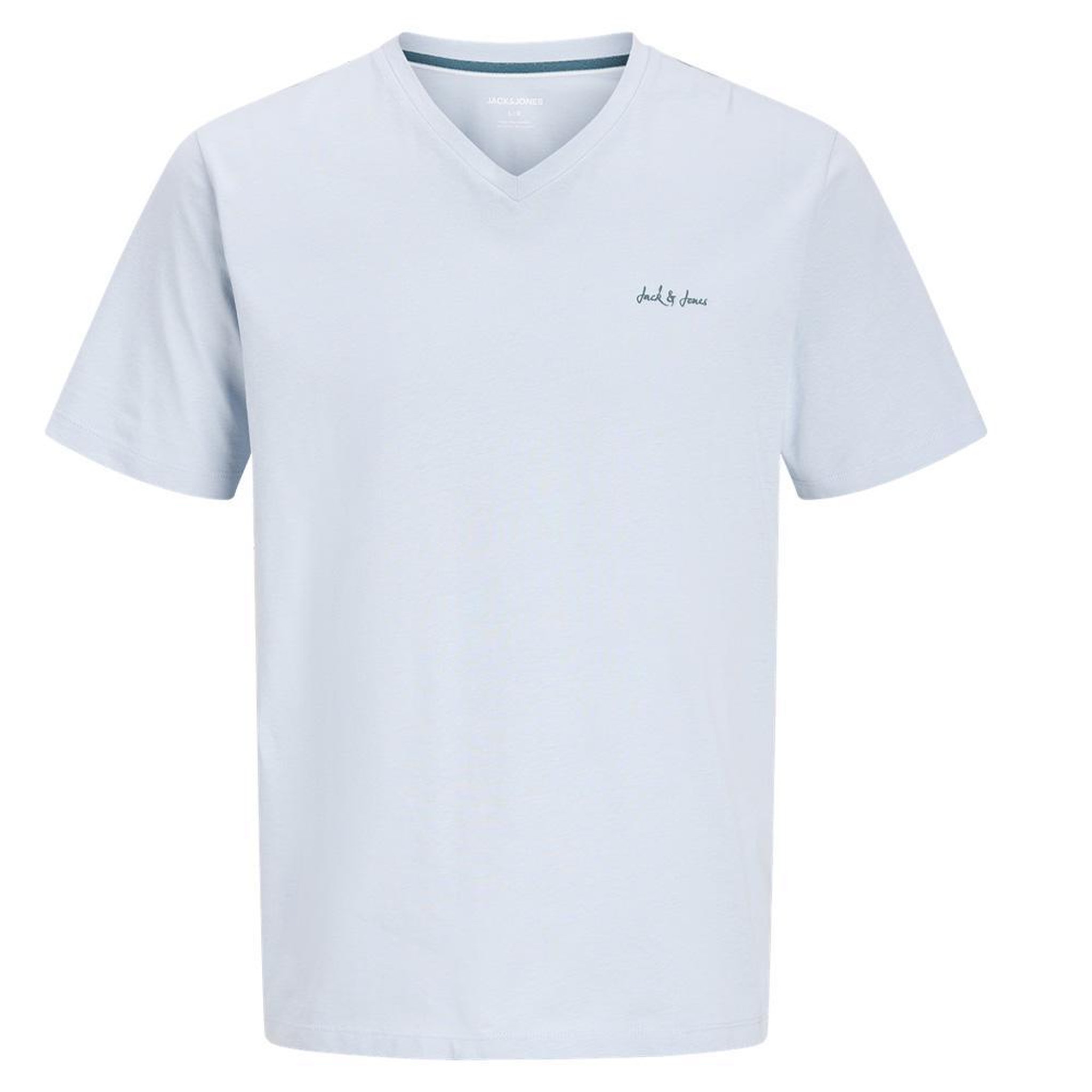 Jack & Jones T-Shirt Bleu Clair Homme Jack & Jones Jjblaze. Coloris disponibles : Bleu