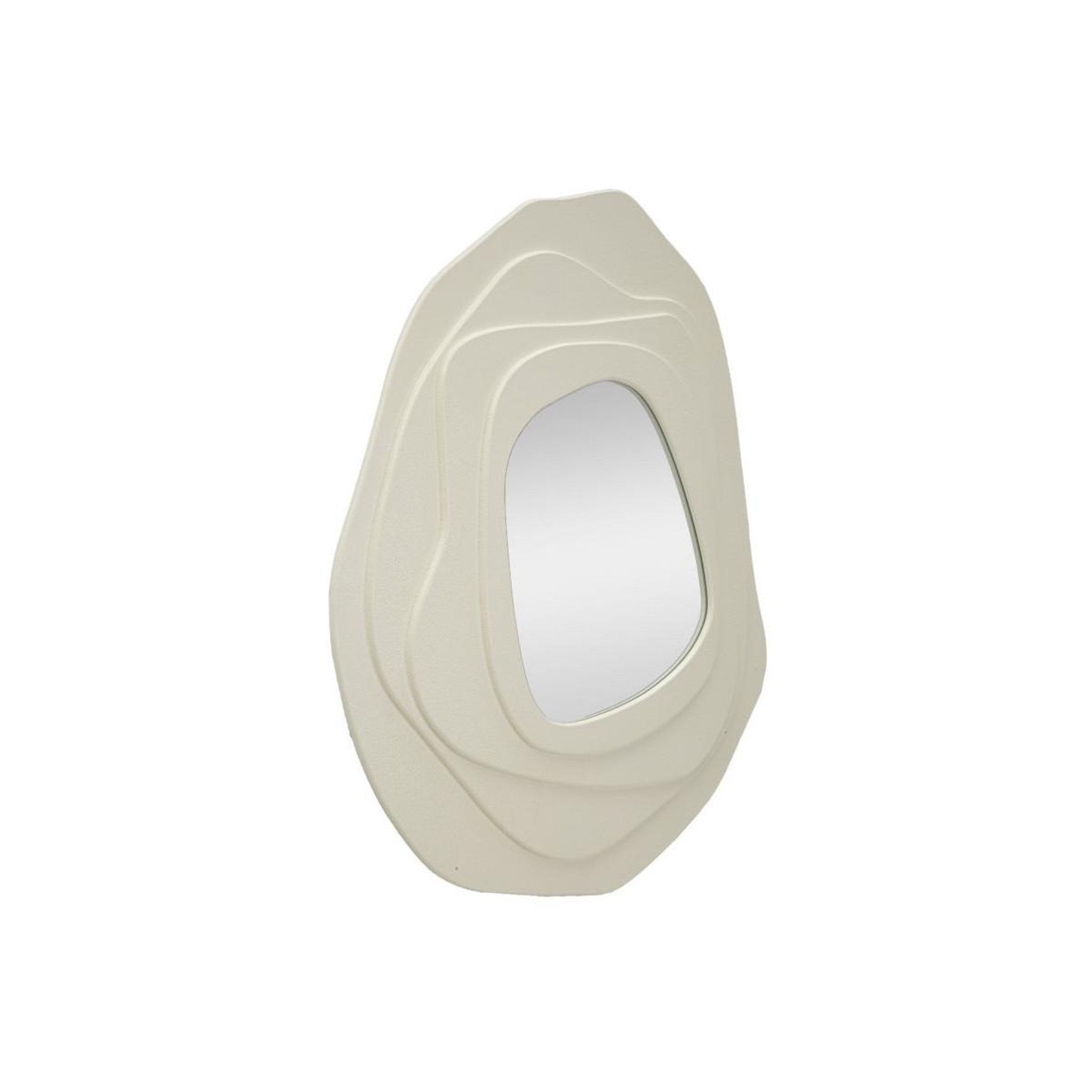 Voir la diapositive 2 : Paris Prix Miroir Mural Design  Dalia  97cm Blanc